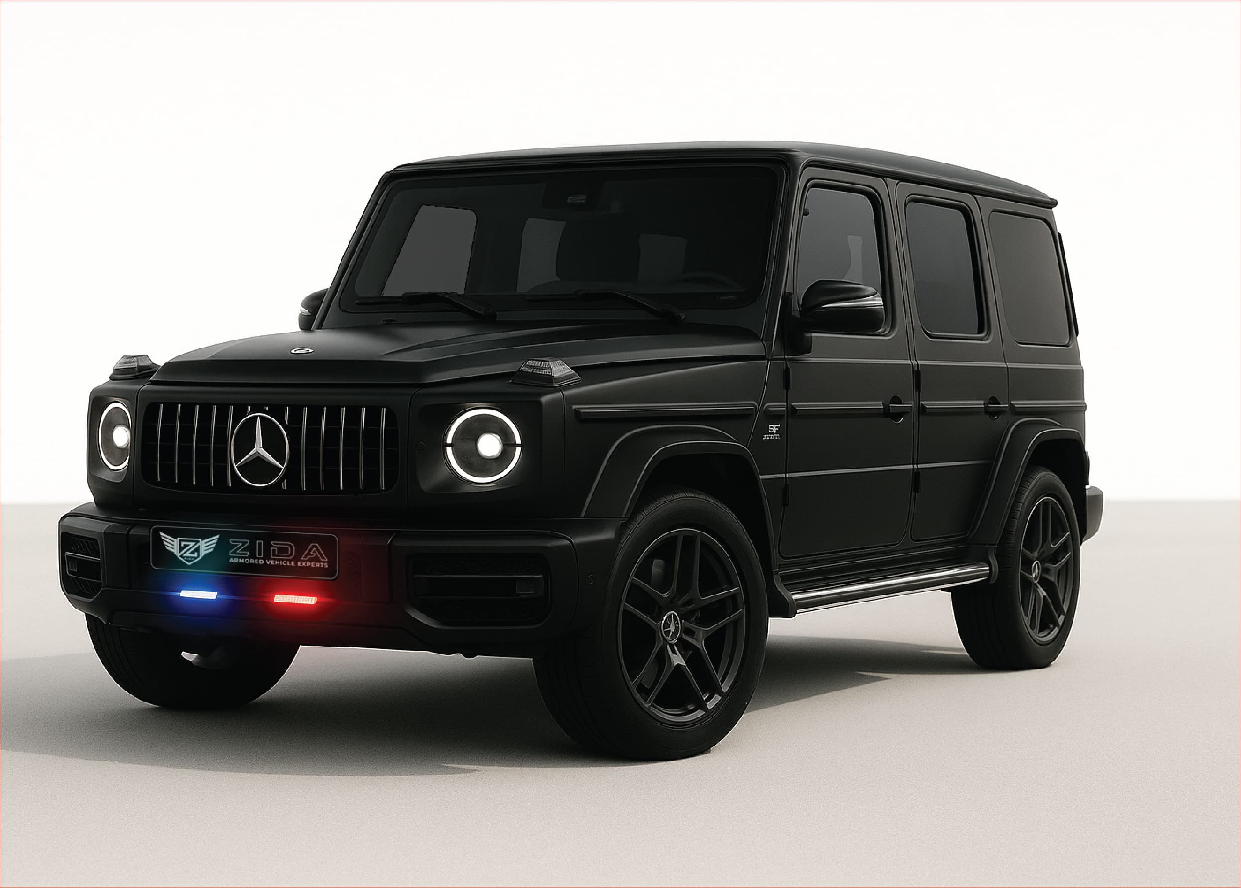 Armored Mercedes G-Class by ZIDA