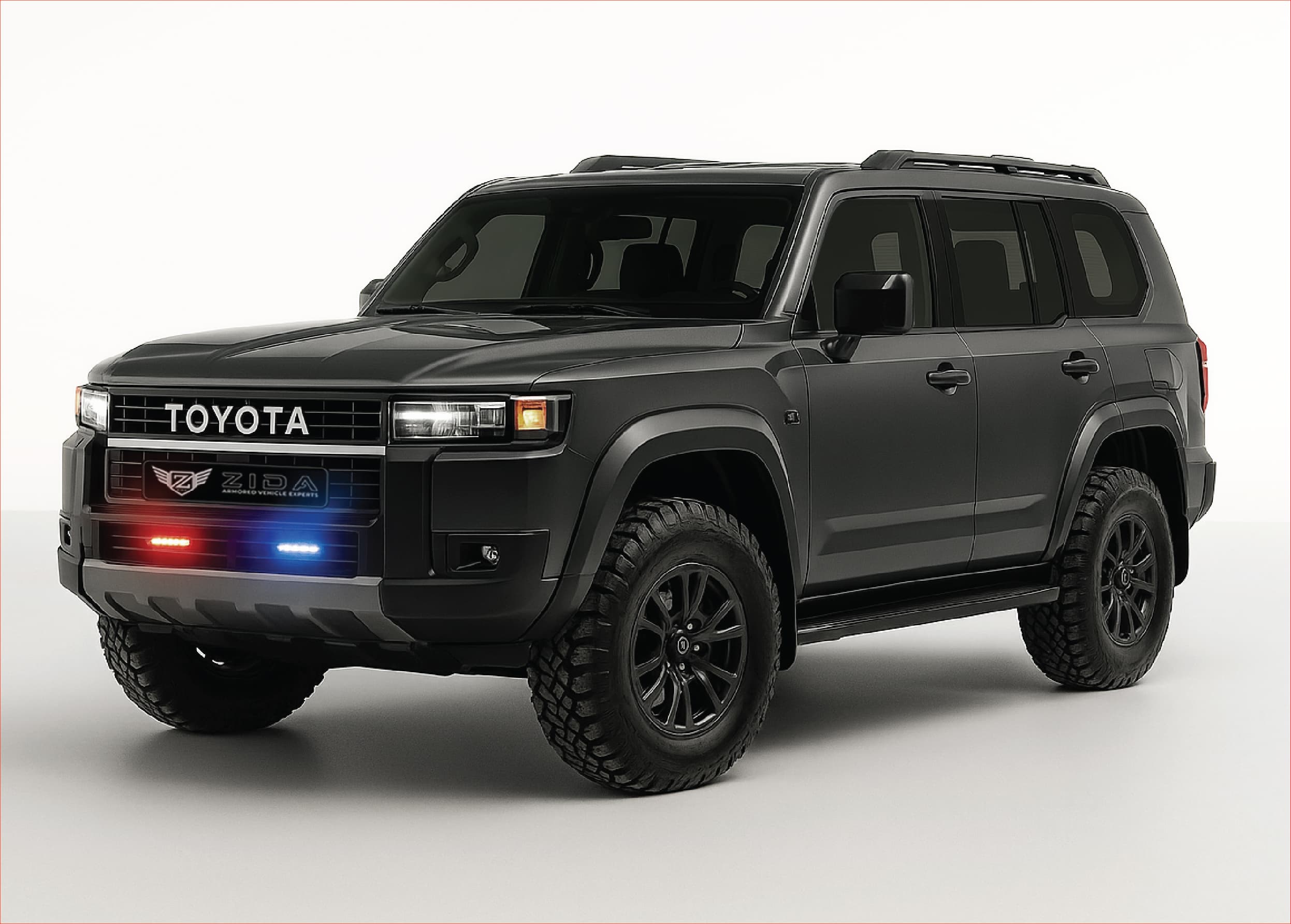 Armored Toyota Land Cruiser Prado