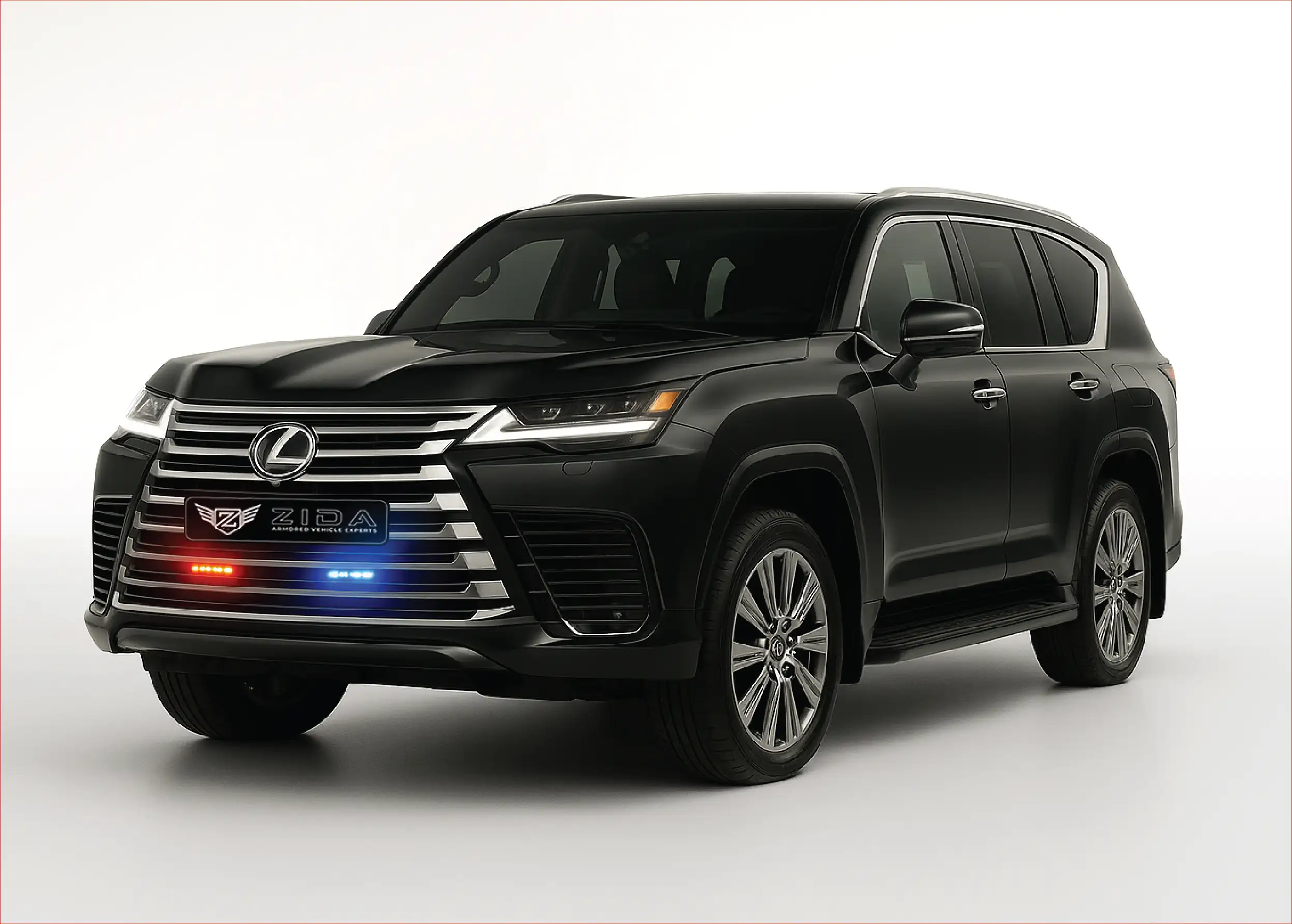 Armored Lexus LX by Zida UAE