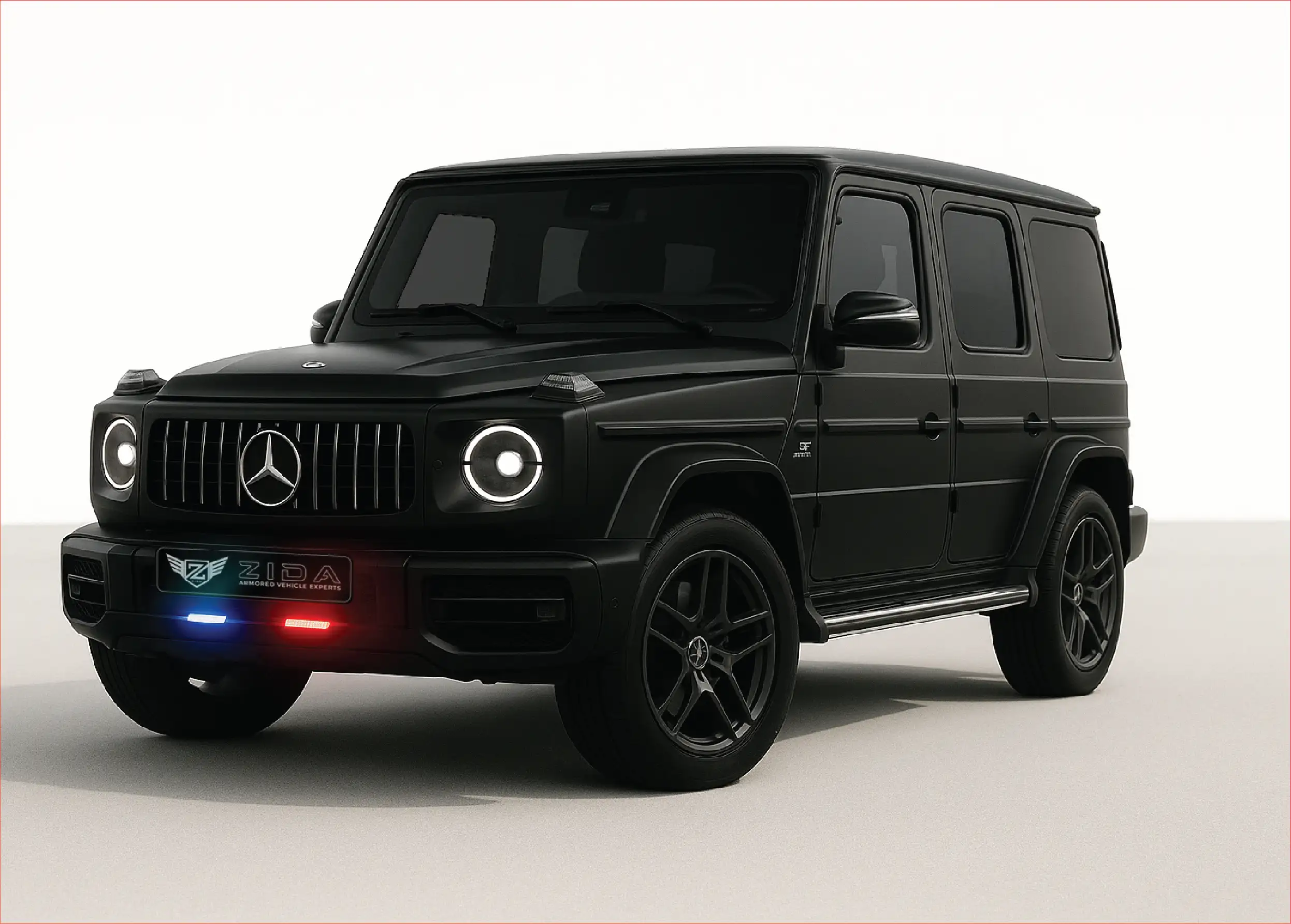 Armored Mercedes-Benz G-Class by Zida UAE